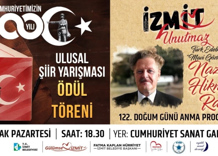 İzmit Belediyesi, Nazım Hikmet’i Anacak