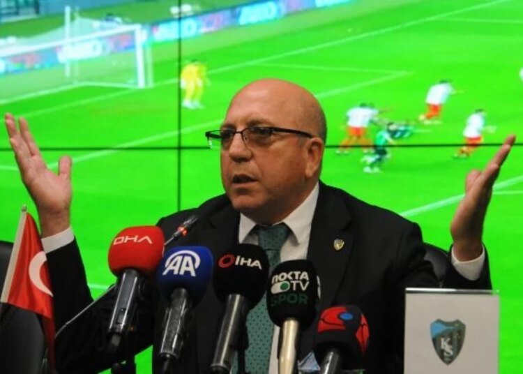 Kocaelispor Başkanı Engin Koyun, Hakemlere Tepki Gösterdi