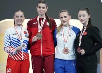 KARTEPELI AYSIMA AVRUPA 3NCU OLDU 2