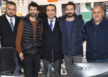 Karaman Belediye Başkanı Savaş Kalaycı Sanayi Sitesini Ziyaret Etti