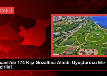 Kocaeli’de 174 Kişi Gözaltına Alındı, Uyuşturucu Ele Geçirildi