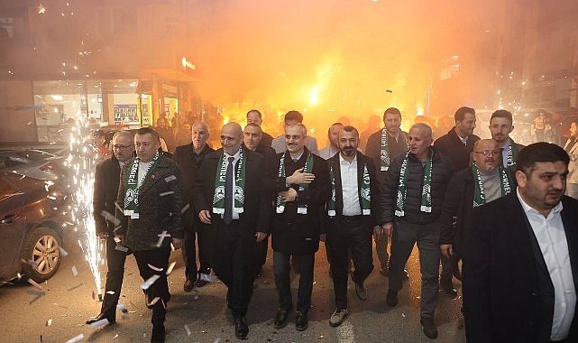 Giresunlulardan Çiftçi’ye coşkulu karşılama