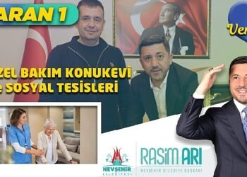 Nevşehir Belediye Başkanı Rasim Arı, seçimler öncesinde açıkladığı projelerinden biri olan ‘Engelli Bakım Evi ve Sosyal Tesisi’ için hayırsever iş insanı Yiğit Can ile protokol imzaladıklarını açıkladı