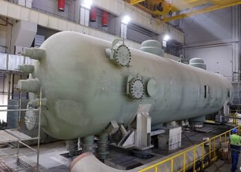 Akkuyu NGS’nin 1’İnci Ünitesinde Buhar Kızdırıcı – Ayırıcıların Montajı Tamamlandı