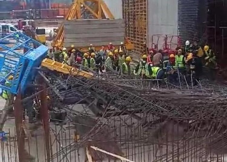 Kocaeli’de gübre fabrikası inşaatında 3 işçi yaralandı