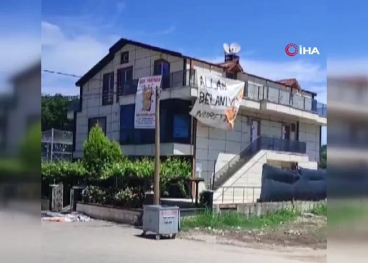 Kocaeli’de pankart gizemi: Herkes Nurettin’i merak etti