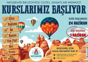 Nevşehir’de çocuk ve gençleri sanatla buluşturan Nevşehir Belediyesi Güzel Sanatlar Merkezi’nde açılacak olan yaz dönemi kursları için kayıtlar başladı