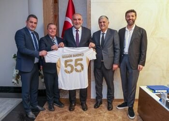 Samsunspor’dan Başkan İbrahim Sandıkçı’ya Ziyaret