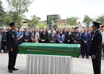 Vefat Eden Zabıta Memuru Mustafa Şengün İçin Tören Düzenlendi