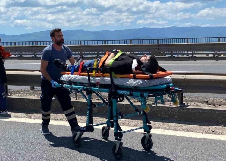 TEM Otoyolu’nda trafik kazası: 7 kişi yaralandı