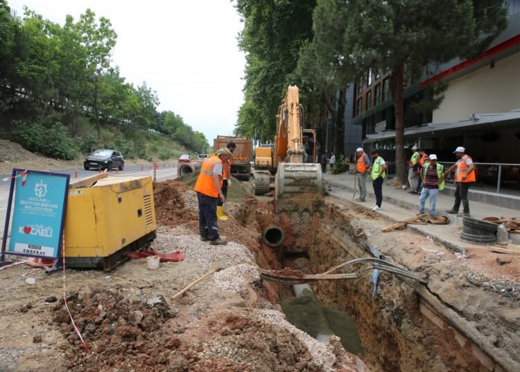 Alikahya Stadyum Tramvayinda calismalar suruyor 5
