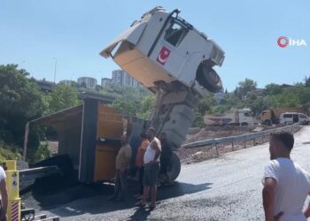 Devrilen Mercedes’in kupası şaha kalktı