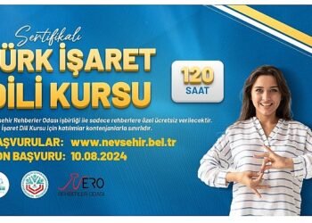 Nevşehir Belediyesi Kapadokya Eğitim Merkezi (KAPEM)’nde, turist rehberlerine yönelik olarak ‘Türk İşaret Dili Kursu’ açılacak