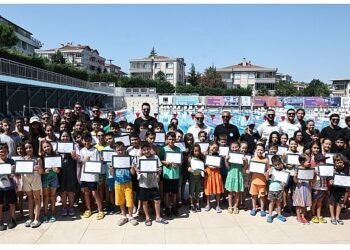 Yaz Spor Okulları’nda sertifika heyecanı