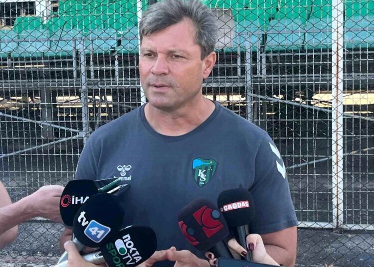 Kocaelispor Teknik Direktörü Ertuğrul Sağlam: ‘Pendikspor maçında daha iyi bir performans sergileyeceğiz’