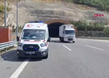 Kuzey Marmara Otoyolu’nda motosiklet kazası: 1 ölü, 1 yaralı