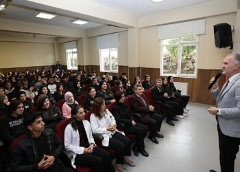 Başkan Taban Naire Çikayeva Anadolu Lisesi Öğrencileriyle Buluştu