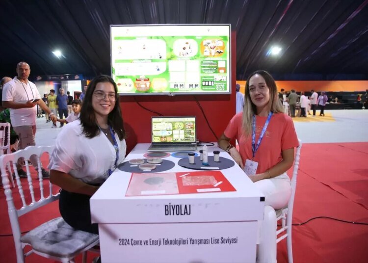 Kocaeli TÜBİTAK Fen Lisesi Öğrencisinden Çevre Dostu Ambalaj Projesi