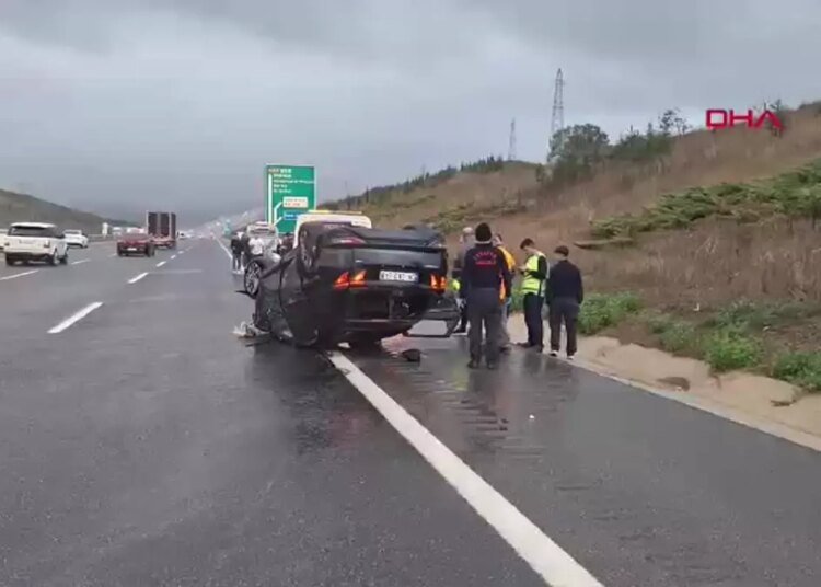 Kocaeli’de Kaza: Yabancı Uyruklu 4 Kişi Yaralandı