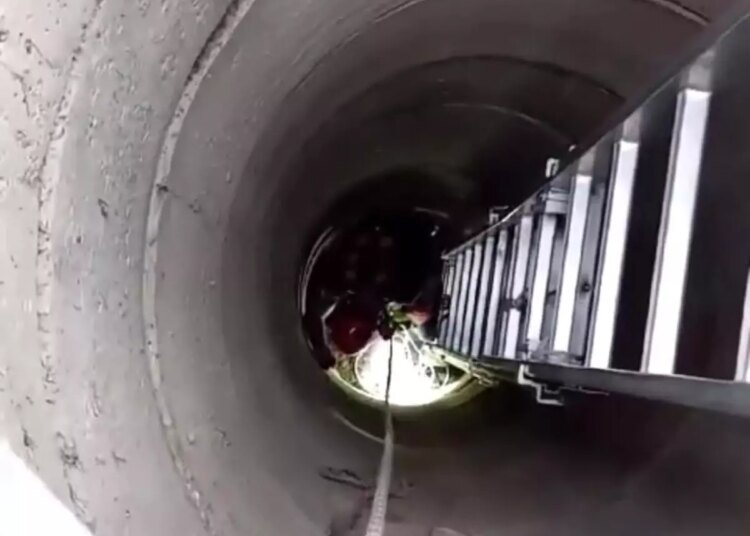 Kocaeli’de Yavru Kedi 10 Metrelik Kuyudan Kurtarıldı