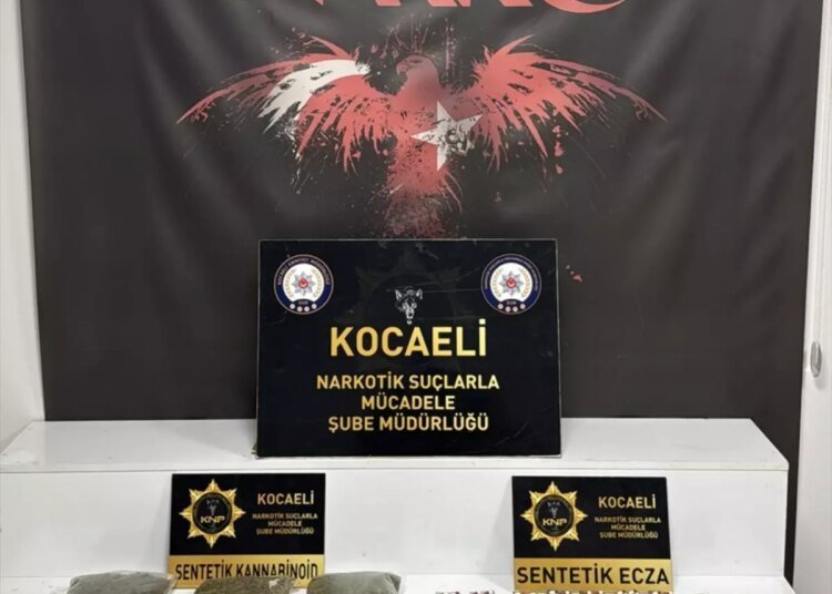 Kocaeli’de Uyuşturucu Operasyonu: 3 Tutuklama