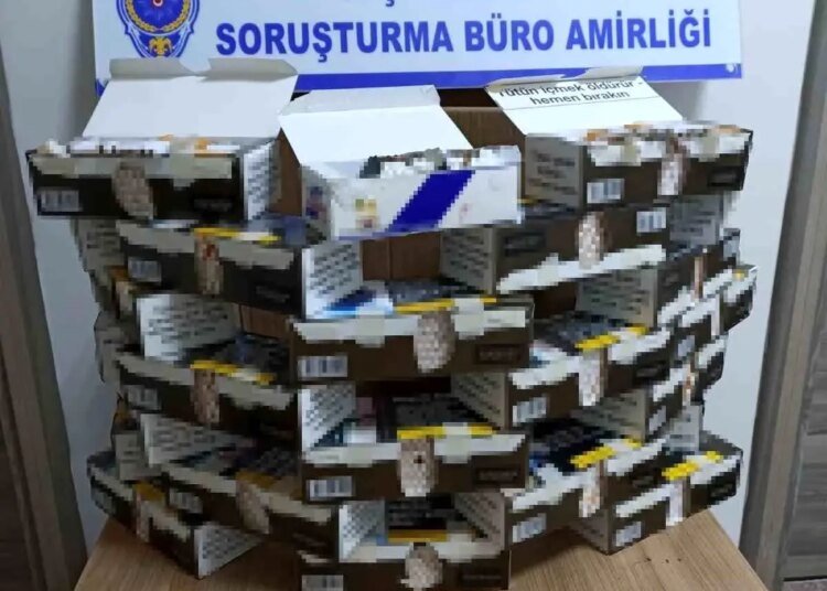 Kocaeli’nde Kaçak Doldurulmuş Makaron Ele Geçirildi