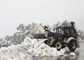 Beyaza Bürünen Muğla’da Yollar Ulaşıma Açıldı