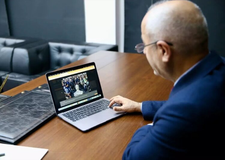 Gebze Belediye Başkanı Büyükgöz AA’nın “Yılın Kareleri” oylamasına katıldı