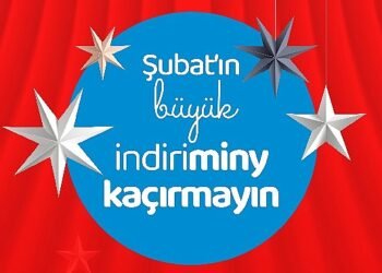 Şubat’ın büyük indiriminy kaçırmayın