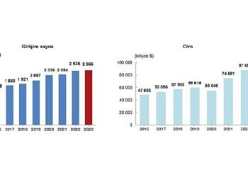 Tüik: Türkiye’de yerleşik girişimler tarafından yurt dışında kontrol edilen girişimlerin elde ettiği ciro 2023 yılında 85 milyar 801 milyon dolar oldu