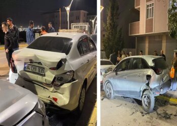 Babasının arabasını kaçıran çocuk mahalleyi savaş alanına çevirdi