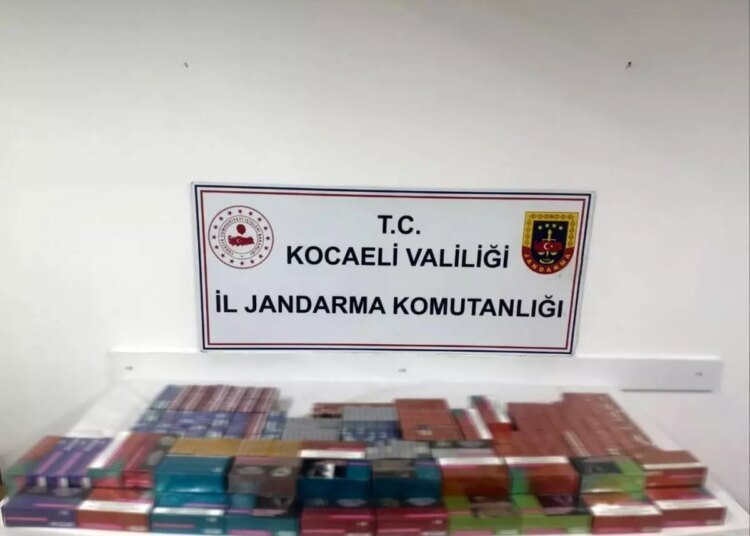 Kocaeli’de Kaçak Sigara ve Elektronik Sigara Operasyonu