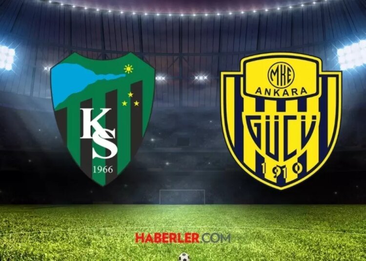 Kocaelispor Ankaragücü maçı CANLI nasıl izlenir? Kocaelispor Ankaragücü maçı HD, kesintisiz, donmadan izleme linki!
