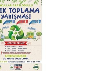 Okullar Arası Ödüllü Atık Toplama Yarışması başladı