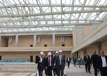  Vali Akın ve Başkanlar Selçuklu’nun şehre değer katan yatırımlarını yerinde inceledi  