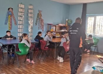 İtfaiye’den Öğrencilere Yangın Güvenliği Eğitimi