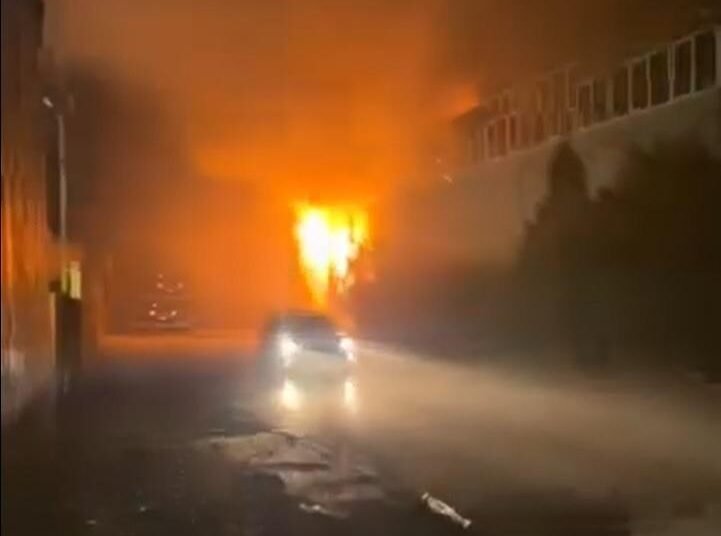 Kimya Fabrikasi Depo Yangini Sonduruldu kocaeli