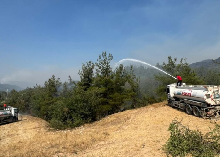 Kocaeli Belediyesi yanginlar icin seferber oldu file
