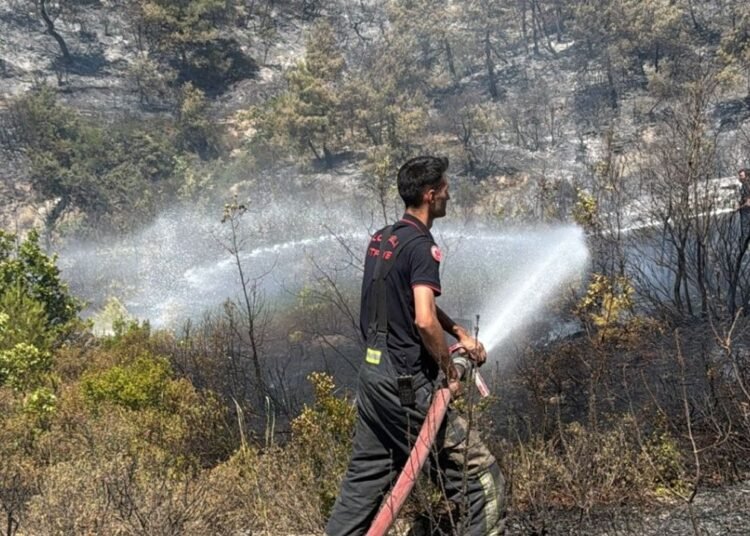 Kocaeli itfaiyesi Bursaya Acil destek file