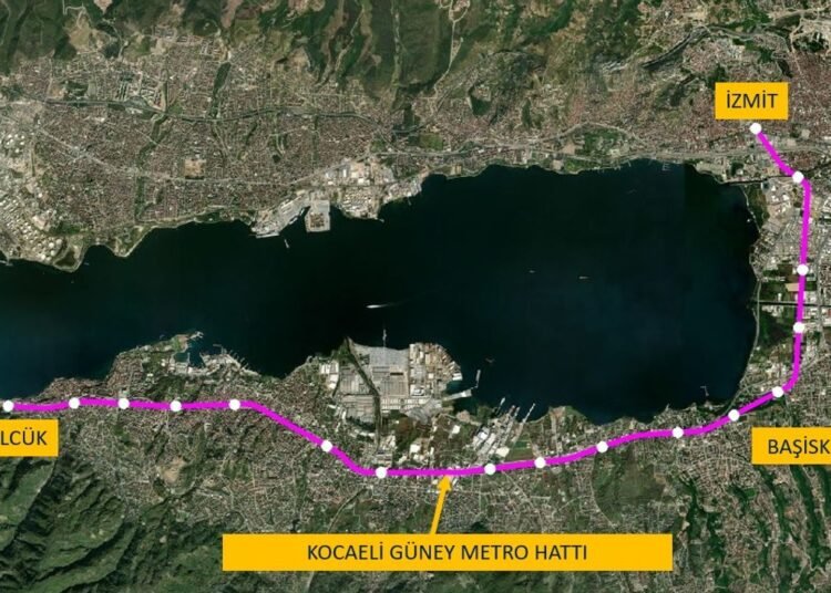 Kocaelinin gelecegi raylarda Guney Metro projelendirme ihalesi file