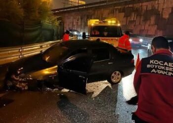 BÜYÜKŞEHİR A TAKIMI’NDAN KAZAYA HIZLI MÜDAHALE