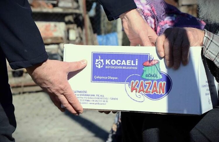 “Gönül Kazan” ile sofralara sıcak yemek