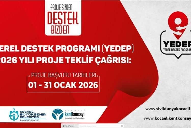 YEDEP 2026’da Geri Sayım Başladı: STK’lar İçin Son Günler