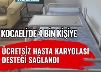 Kocaeli’de 2025’te 4 Bin Vatandaşa Ücretsiz Hasta Karyolası Desteği