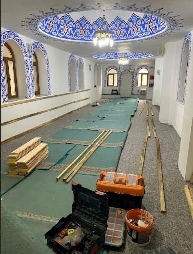Yunus Emre Camii Ramazan’a Yenilenen Yüzüyle Hazır