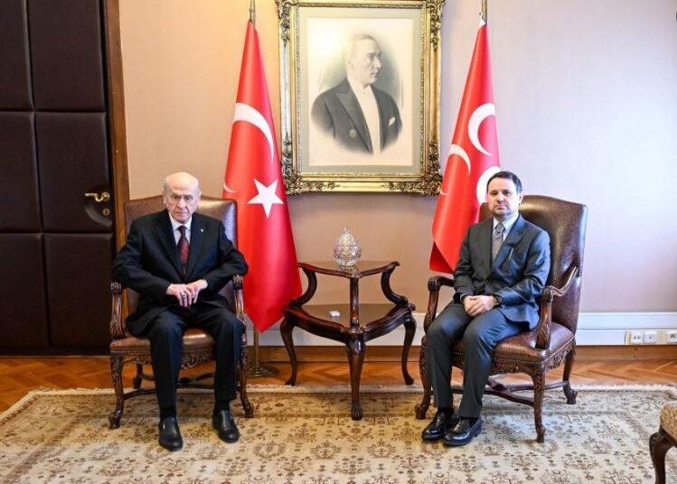 Akın Gürlek’ten Devlet Bahçeli’ye TBMM’de Ziyaret