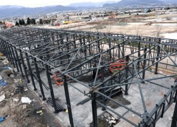 Büyükşehir’den İtfaiyeye Güçlü Yatırım: Depo Binasında Yüzde 70 Tamamlandı