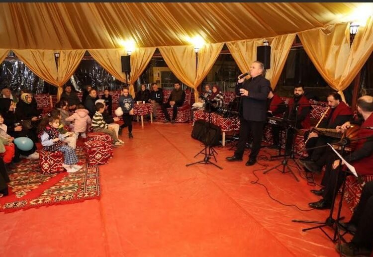 Kartepe’de İlahi Ezgiler Ramazan Gecesine Maneviyat Kattı