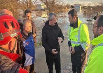 Meriç Nehri’nde Su Seviyesi Alarm Verdi