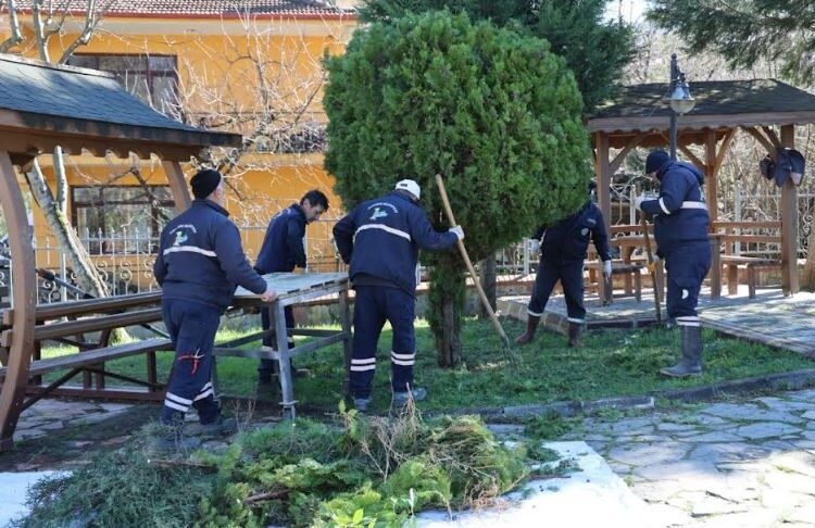 Kartepe’de Çevre Düzenlemesi Çalışmaları Aralıksız Sürüyor